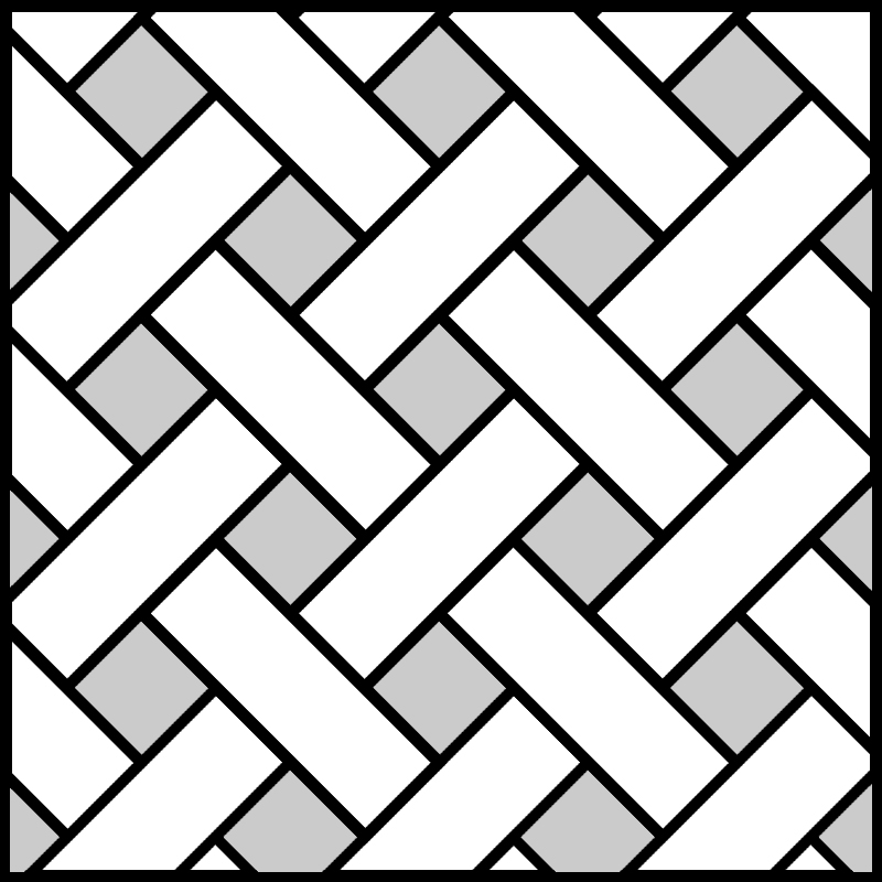 Parquet Pattern - broderie