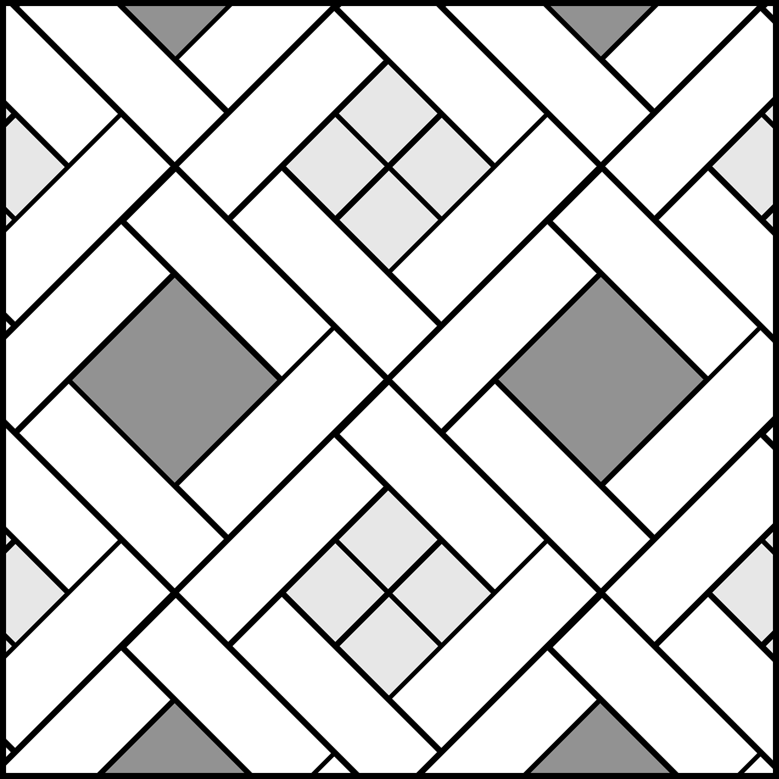 Parquet Pattern - carres